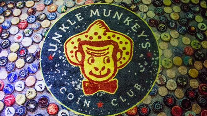 The welcome mat at Unkle Munkey's. | Photos by Mabel Suen