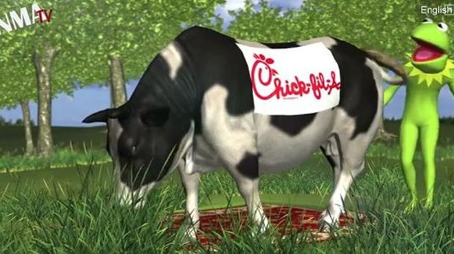 Notorious Taiwanese animators NMA had a field day with the Chick-Fil-A controversy this summer.