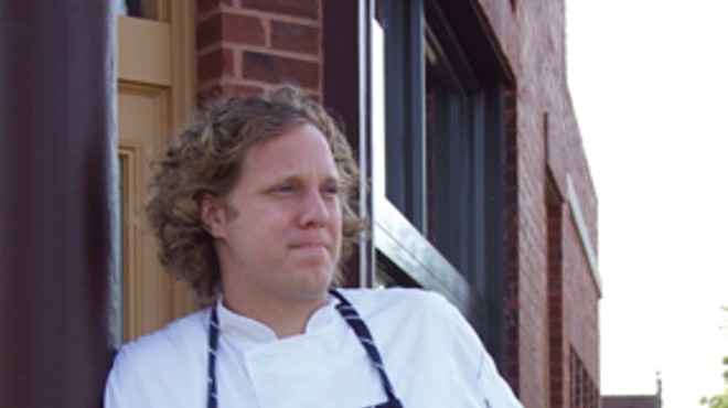 Chef and owner Anthony Devoti of Five Bistro, located on Daggett Avenue on the Hill