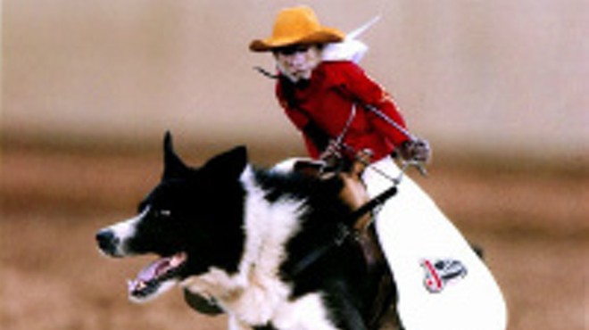 Whiplash the Cowboy Monkey left the glamorous world of food mascots to follow his real passion -- the rodeo.