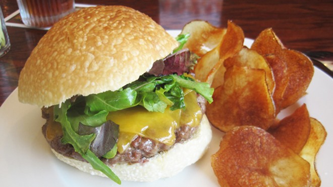 The burger at Five Bistro and the late Newstead Tower Public House is an RFT favorite.