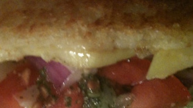 Pesto Grilled Cheese Sandwich at Eckert's Country Restaurant