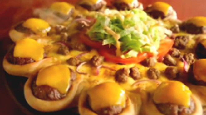 We'll gladly pay you Tuesday for a cheeseburger stuffed crust pizza today.