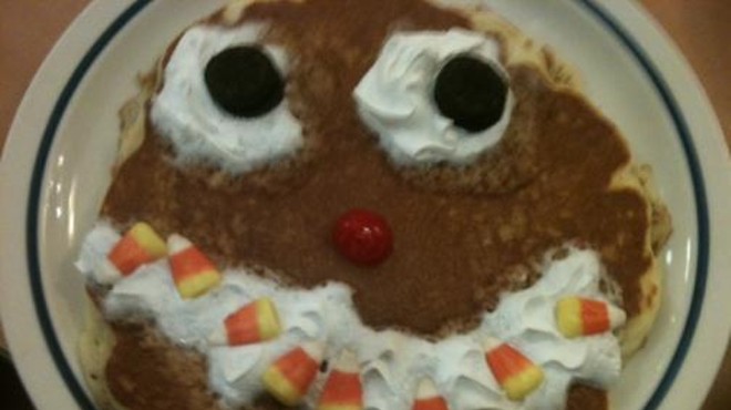IHOP's Scary Face Pancake.