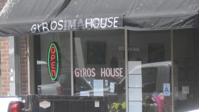 The open sign is lit once again at Gyro House.