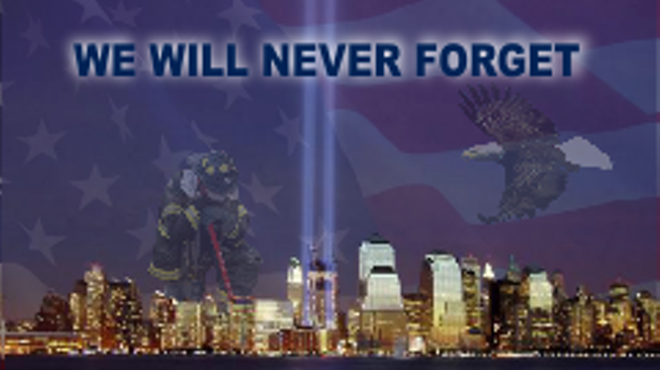 We will never forget. Unless we overdo it on the 9/11 commemorative wine.