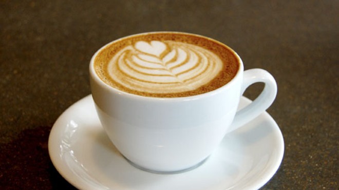 A cappuccino from Sump Coffee. | Cheryl Baehr