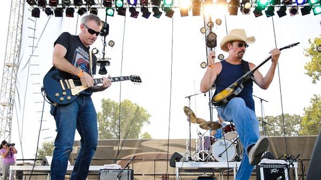 Bottle Rockets kick out the jams. Check out our entire slideshow of LouFest Day One.