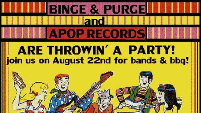 Tomorrow! Apop Records and Binge and Purge Summer's End BBQ