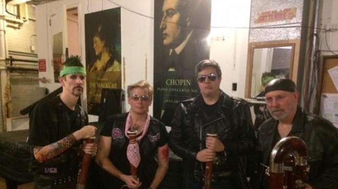 These St. Louis Symphony bassoon players were born to be wild.