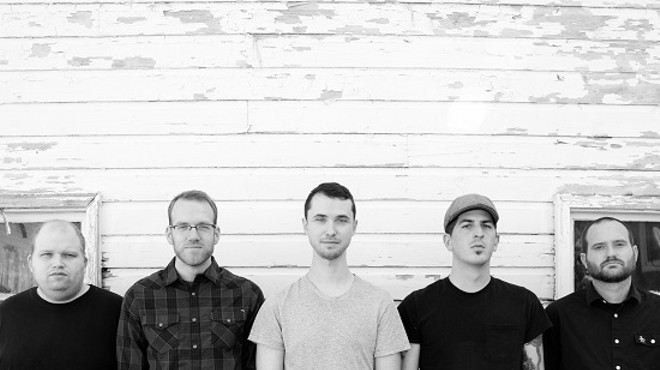 Modern Life Is War. Vocalist Jeff Eaton is second from the right.