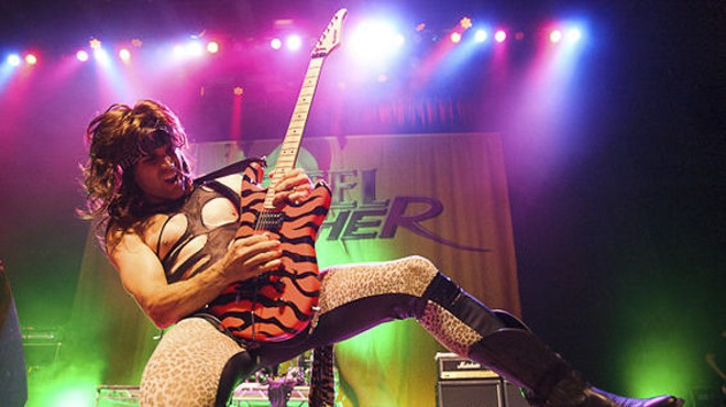 The Animal Prints and Exposed Nipples of Steel Panther: Photos