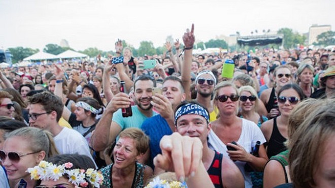 Crowd shot from last year's event. These people would be ecstatic to see OutKast. I am sure of it.