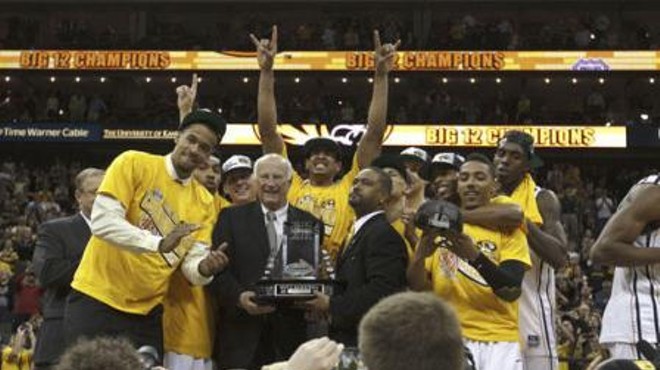 Despite being the subject of an atrocious "anthem" song, Mizzou managed to snag the Big 12 tournament title.