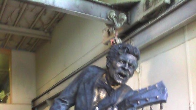 The Chuck Berry Statue: An Update and a Sneak Preview