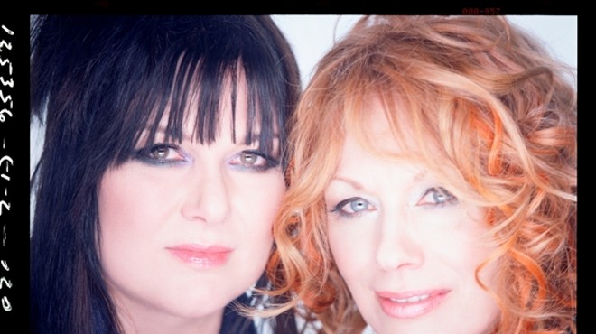 Ann and Nancy Wilson, the lovely ladies of Heart