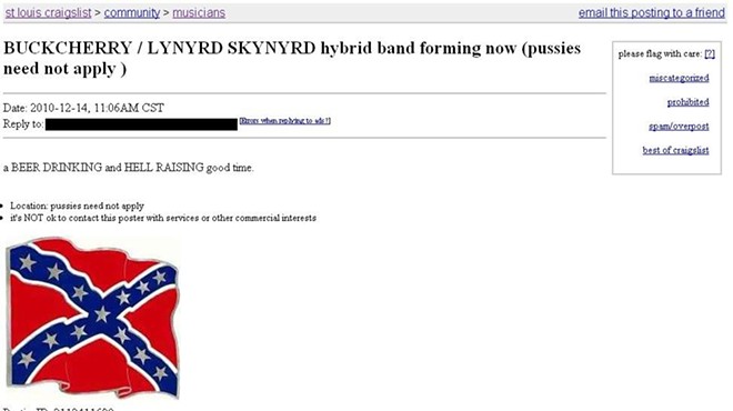 The Dumbest Craigslist Musician Ads on Earth: Now Combined in One Handy Blog