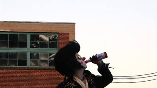 PBR Blowout at Off Broadway, Saturday, August 16: Clownvis Presley, the Livers, the Humanoids, Trip Daddys -- and You!