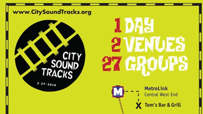 What's Up Magazine Presents City Sound Tracks Festival Along the MetroLink on Saturday, March 27