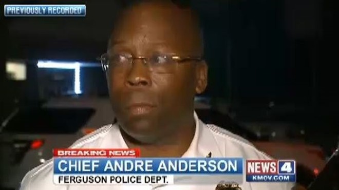 Andre Anderson, Ferguson's interim police chief.