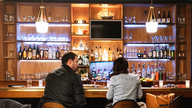 The bar program at 808 Maison is still "coming together," but it's a great place to linger over a drink.
