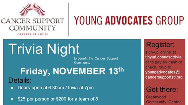 Cancer Support Community Young Advocates Group Trivia Night