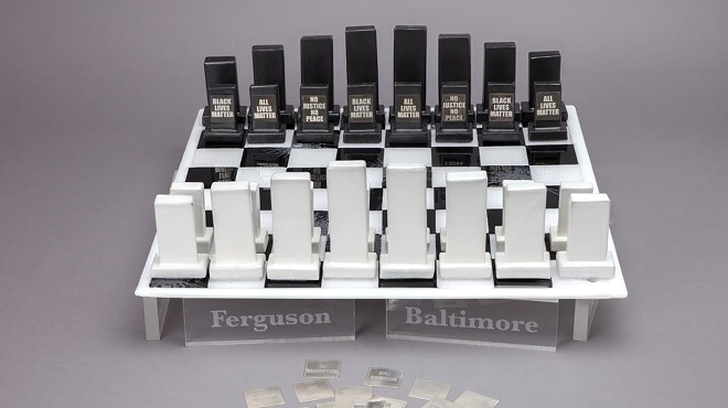 How a St. Louis Artist Took on Ferguson — and Race Relations — in a Chess Set