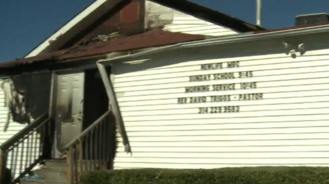 New Life Missionary Baptist Church was lit on fire on Saturday, making it the fifth of six church fires in less than two weeks.
