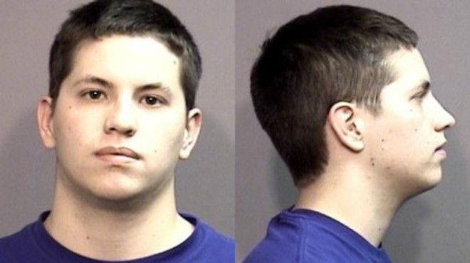 University of Missouri student Nathan Benz is suspected of making a 'terrorist threat" on Yik Yak.