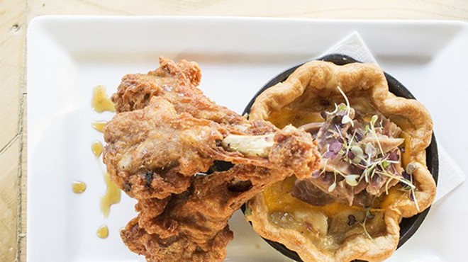 The duck & pie is on the Restaurant Week menu at the Libertine, though it will cost you extra.