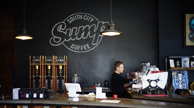 Sump Coffee in South City among first to use latest Square technology.