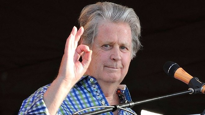 Brian Wilson will perform at Family Arena on Thursday, July 21. Get your fill of food puns in advance of the show.