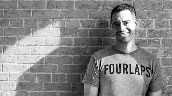 Daniel Shapiro is the sole pioneer of Fourlaps, a men's athletic apparel brand