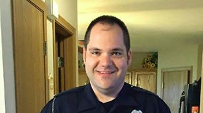 Ballwin Police Office Mike Flamion was shot in the neck on Friday during a traffic stop, police say.