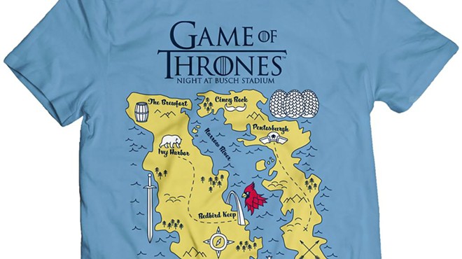 Cardinals Game of Thrones Theme Night Includes an Awesome T-Shirt
