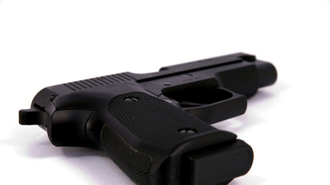 A St. Louis police officer says he needs his gun.