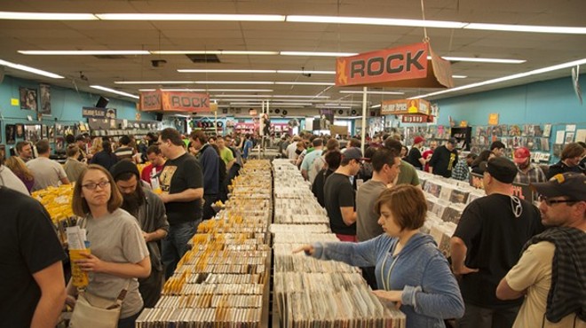 Record Store Day, scheduled for April 13, brings out the music lovers.