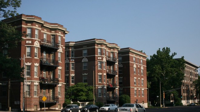 Apartments on Union Avenue in St. Louis.