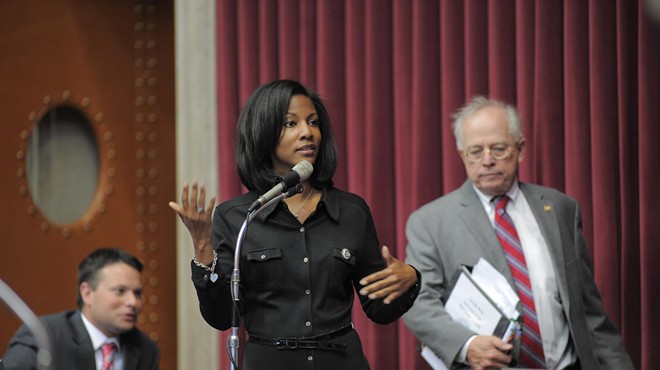 Tishaura Jones, the city's treasurer, is criticizing police participation in a reality TV show.
