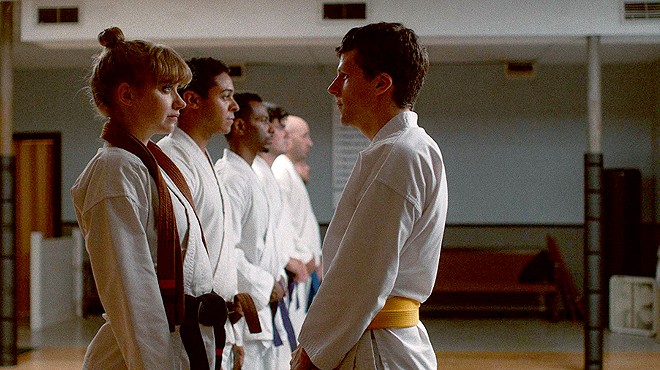 Imogen Poots and Jesse Eisenberg in The Art of Self Defense.
