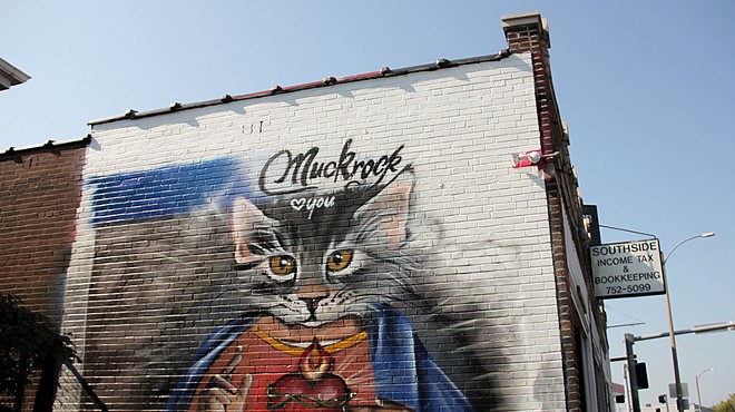 After Owner's Arrest, Holy Cat Mural Only Remnant of St. Louis  Underground Gallery