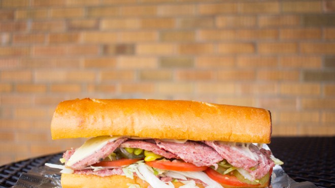 Gioia’s Deli made the list for its famous hot salami sammie.