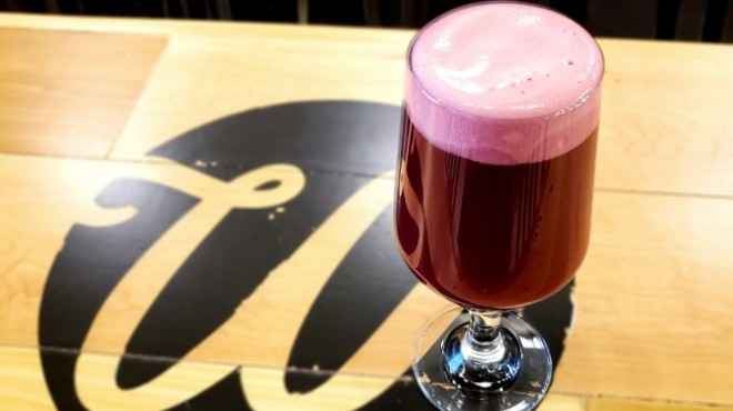 Wellspent's blackberry sour is part of the brewery's "On the Bright Side" collection.