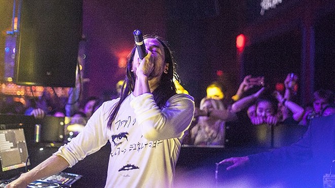 Steve Aoki performing at Ryse in St. Charles, a new EDM hotspot.