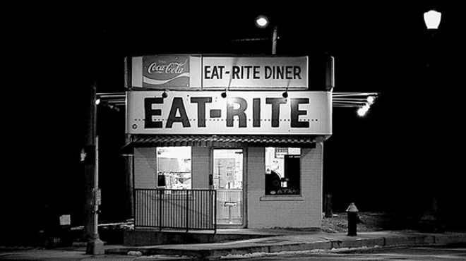 Open 24 hours a day, Eat-Rite Diner sits on the edge of downtown.
