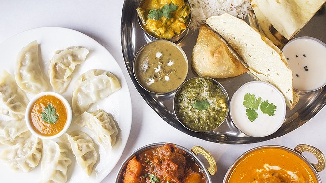 Himalayan Yeti's menu items include momo, veggie thali, lamb vindaloo and chicken tikka masala.