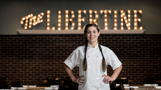 Samantha Mitchell is the Libertine's new executive chef.
