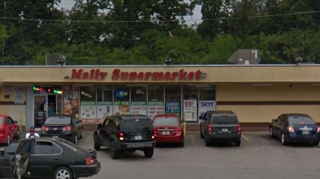 Mally's Supermarket in Jennings is reportedly one of the convenience stores targeted in a raid today.