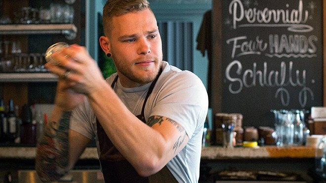 Retreat Gastropub's Tim Wiggins shakes a mean cocktail — and that's not all.