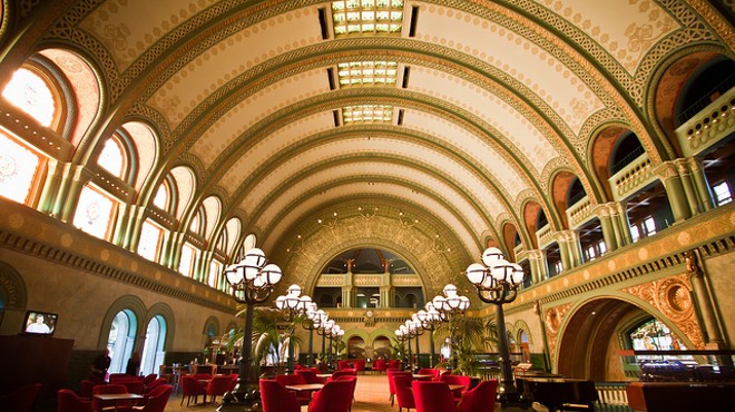 The Union Station hotel lobby is a stunner.